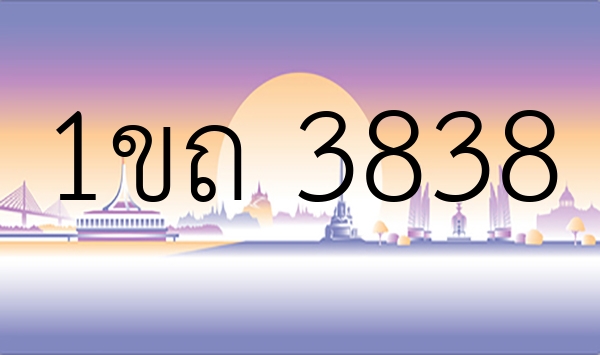 1ขถ 3838